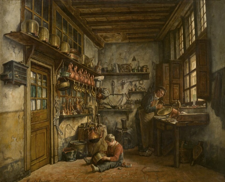 De eerste industrie in Eijsden was een koperfabriek